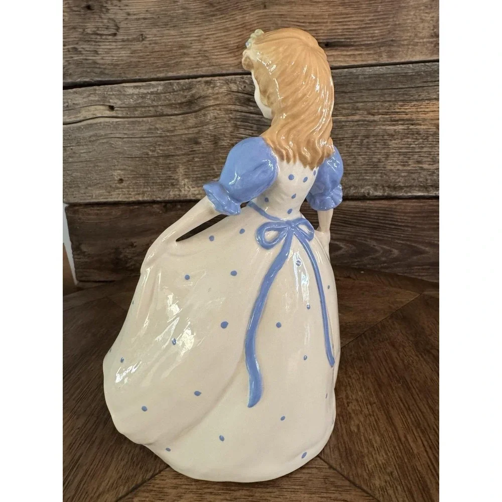 Rare Gare Inc 2000 Porcelain Doll Blue Dress Vintage Like Royal Doulton